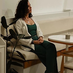 Набор для изготовления ожерелья из драгоценных камней своими руками DIY-SZ0009-42