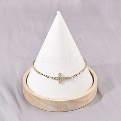 Браслеты-цепочки из нержавеющей стали 304 для женщин BJEW-D364-01A-G