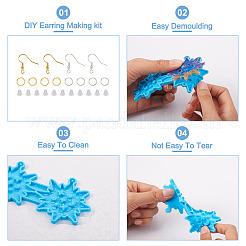 5 шт. 5 силиконовые Молды для подвески в виде фаз Луны и звезд&nbsp;DIY-TA0004-98