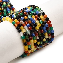 Природный агат бисер нитей G-G259-D08-3mm