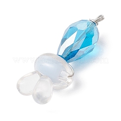 Подвески гальванизируйте стекла PALLOY-JF03726