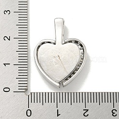 Покрытие стойки латунь микропаве прозрачные подвески из кубического циркония&nbsp;KK-E114-06P