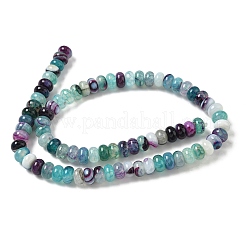 Натуральные полосатые агатовые бусы&nbsp;G-F790-I01-01F