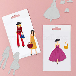 Модная тема трафареты для резки углеродистой стали DIY-WH0309-987