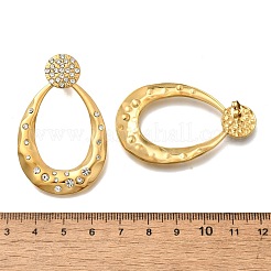 Серьги-гвоздики из нержавеющей стали 304&nbsp;EJEW-F361-23G