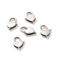 925 стерлингового серебра застежкой омар коготь&nbsp;STER-D036-02AS