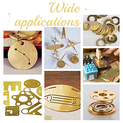 Messingbleche&nbsp;DIY-WH0888-847D-02