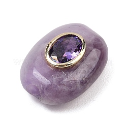 Perles d'améthyste naturelle&nbsp;GG-CBA407D-08G