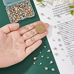 192 шт. 4 подвески из латуни и стекла&nbsp;FIND-FH0011-98B