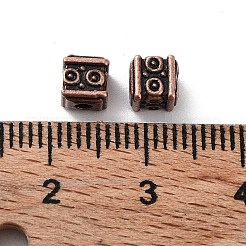 Сплавочные овальные бусины тибетского стиля &nbsp;X-FIND-Q094-33R