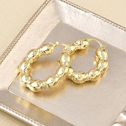 Pendientes de aro de latón para las mujeres&nbsp;KK-CBAD851-41G