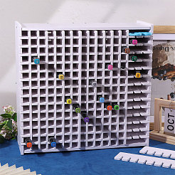 240-Loch PVC-Markierungsstift-Organizer&nbsp;AJEW-WH0596-538