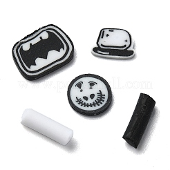 Кабошоны из полимерной глины ручной работы на тему Хэллоуина CLAY-M005-18