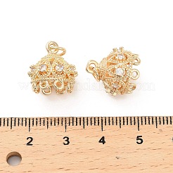 Латунные микро проложить кубического циркония многожильных соединения KK-B133-06G-02