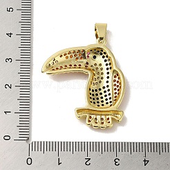 Латунные микро проложить кубического циркония подвески&nbsp;KK-C058-11G