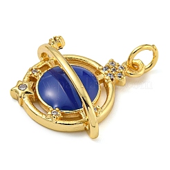 Покрытие стойки латунь микропаве прозрачные подвески из кубического циркония KK-Z063-33G