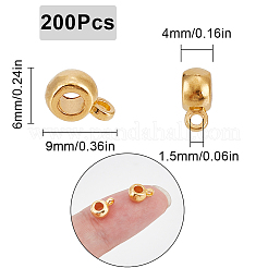 200 шт. литые трубчатые дужки FIND-SC0009-23G