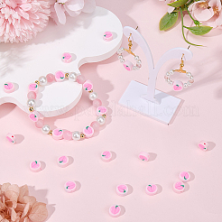 300шт бусины из полимерной глины ручной работы CLAY-SC0002-20