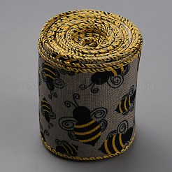 6 Yard Polyesterband mit Insektenmotiv&nbsp;OCOR-WH0047-98C