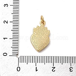 Латунь эмаль подвески KK-P338-34B-G