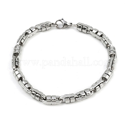 Браслеты-цепочки из нержавеющей стали 304 для женщин BJEW-Z143-02P