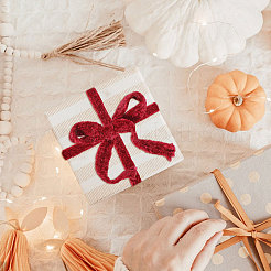 Полиэстеровая шенилловая лента OCOR-WH0097-36A