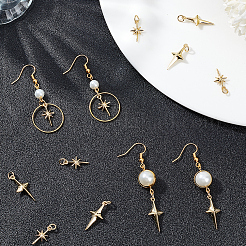 12шт 2 латунные подвески&nbsp;KK-CN0002-83