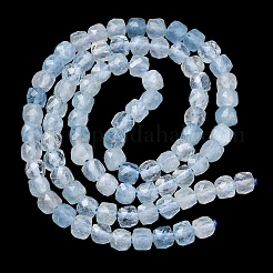 Natürliche Aquamarin Perlen Stränge&nbsp;LS-G-P629-C01-01
