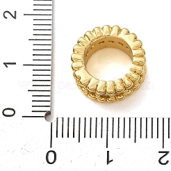 Perline di zirconi con pavé di ottone&nbsp;CU-CBA0A9C-13G-B