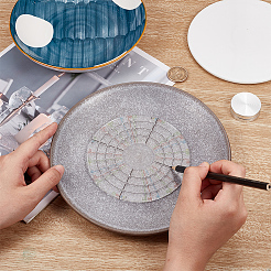 Акриловый круглый разделитель FIND-WH0152-545