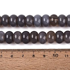 Chapelets de perles d'agate naturelle&nbsp;G-Q613-02B-03