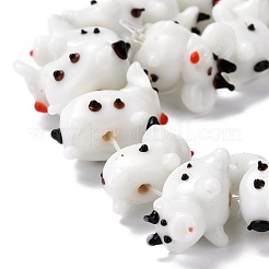 Бусы лэмпворк ручной работы LAMP-I022-21