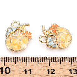 Подвески из эмали и сплава&nbsp;X-ENAM-T009-63B-RS