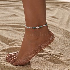 Бохо-стиль эластичные браслеты для щиколотки из смолы FS-WG314A7-01