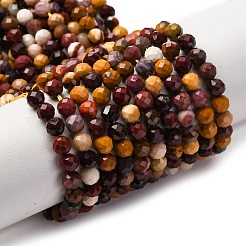 Природные mookaite бисер нитей&nbsp;X-G-D320-A05-4mm