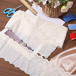 8 ярд хлопчатобумажной кружевной ткани&nbsp;DIY-FG0006-91A