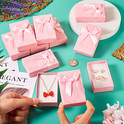 Confezione regalo con set di gioielli in carta rettangolare&nbsp;CON-TAC0013-01B