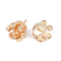 Латунный микро-паве кубический цирконий&nbsp;KK-Z122-04G