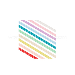 10 шт. 10-х цветные нейлоновые шелковые эластичные кружевные ленты для короны&nbsp;DIY-BC0013-32