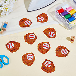 20 шт. полиэстеровые заплатки для пришивания и утюжки&nbsp;PATC-ME0001-04