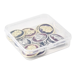 12шт 6 цвета сплава эмалевые подвески&nbsp;FIND-FS0003-81