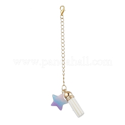 Подвески на чашки из смолы в форме сердца/луны/звезды&nbsp;HJEW-JM02071