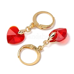 10 пара серег со стеклянной застежкой-рычагом из нержавеющей стали 304 EJEW-JE06613