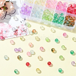 200 шт. 10-х цветные матовые стеклянные бусины&nbsp;DGLA-YW0001-43