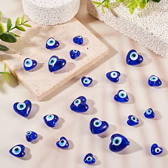 60шт ручной работы бусины лэмпворк LAMP-PJ0001-05