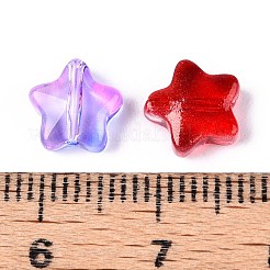 Прозрачные стеклянные бусины GLAA-N015-01