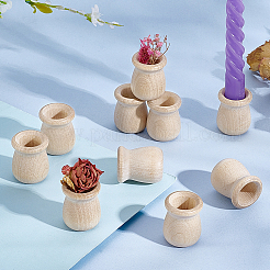Kerzenständer aus Holz&nbsp;ODIS-WH0099-50B