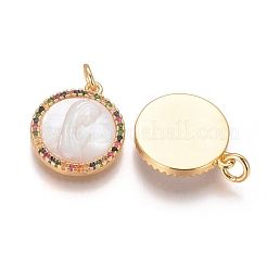 Латунные подвески&nbsp;KK-I656-44G-01