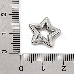 Colgante de acero inoxidable 304 con engastes de rhinestone&nbsp;SA-CBA0563-18P