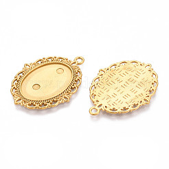 Подвеска-кабошон из не тускнеющей нержавеющей стали 304&nbsp;STAS-N114-02G